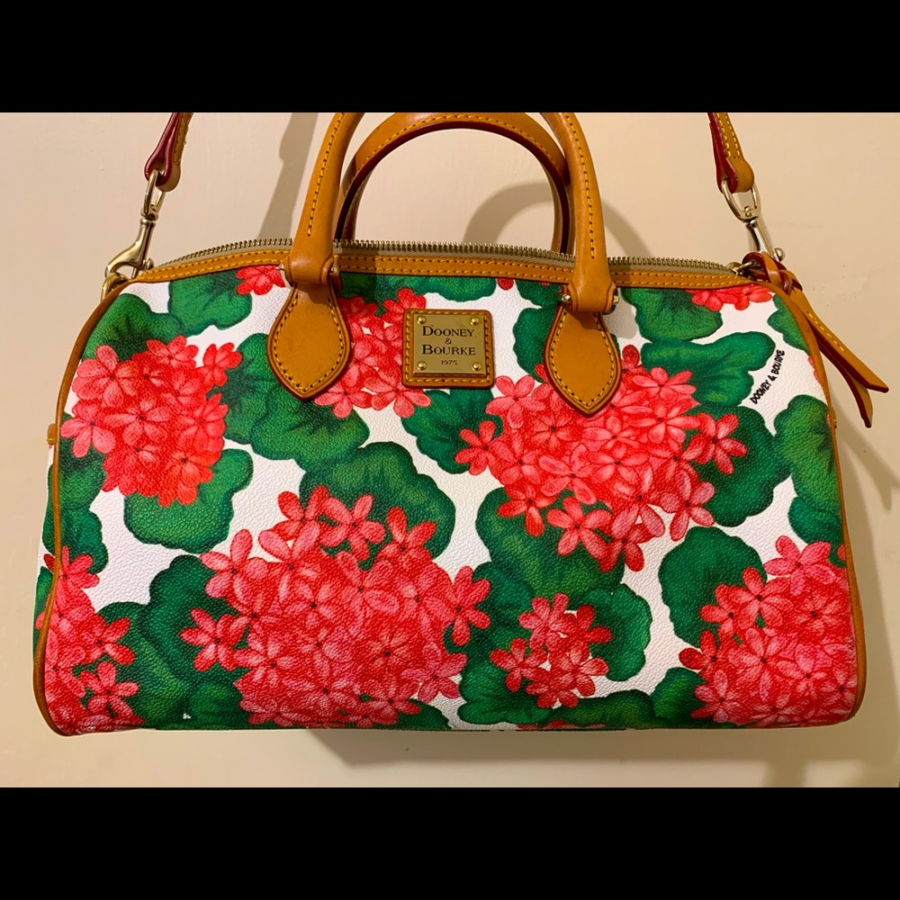 Dooney & Bourke Hydrangea satchel